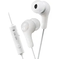 Jvc(R) Hafx7Gw Gumy Gamer Earbuds With Microphone (White)