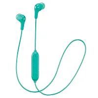 Jvc Hafx9Btg Gumy In-Ear Wireless Bluetooth Headphones With Microphone (Green)