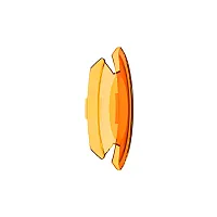 KC HILITE 5104 Shield 6' Slimlite Amber
