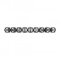 KC HILITE 91315 Pro6; Gravity Led 9-Light 57&#039; Combo