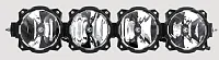 KC HILITE 91319 Pro6; Gravity Led 4-Light Combo Bar