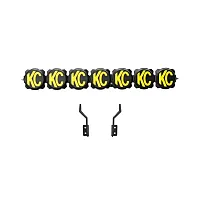 KC HILITE 91346 Gravity Led Pro6 - 7-Light Bar Kit