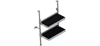 HOLMAN 48366 Folding Shelves - 36&#039; Unit