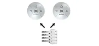 HOLMAN 84001 Saturn Go (2 Pc) Gray