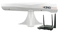 KING KF1000 Directional Wifi Extender Wht