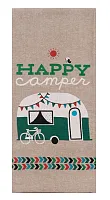KAY DEE DESI R3019 Happy Camper Tea Towel