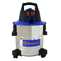 Koblenz Wd-6 L212 Ss 6-Gal. Portable Wet/Dry Vacuum With Blower, Stainless Steel