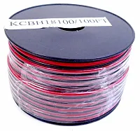 Kalibur Kcbh18100 18 Gauge Red/Black Zip Wire 100&#039; Roll