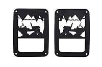 KENTROL 80702 Heritage Taillight Covers