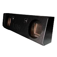 King Boxes Ak-G25-12 King Series Ak-G25-12 12-In. Double-Speaker Black Sprayed E