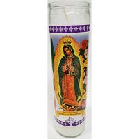 Misc Km6706 Prayer Candle Virgin Of Guadalupe/Lady Of San Juan