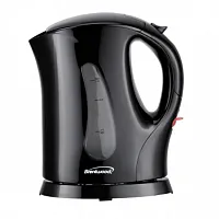 Brentwood 4 Cup 900 Watt Cordless Electric Tea Kettle in Black With Removable Me