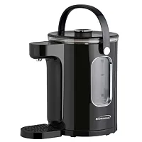 Brentwood 3 Liter 1100w Digital Glass Instant Hot Water Dispenser in Black with