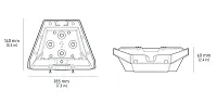 KVH INDUSTRY 19126012 Sl Standard Antenna Mobility Mount