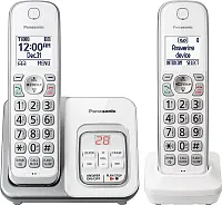 Panasonic Consumer TGD632W 2Hs Cordless Telephone In White, Itad