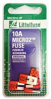 LITTELFUSE MIC2010VP Micro2 Blade 32V Ag 10A