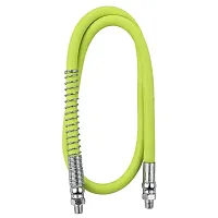 Flexzilla Grease Hose 3/16&quot; X 36&quot; 1/8&quot; Mnpt Ends Spring Guard