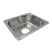 LASALLE BRIS 13TFD1412 14 X 12 Single Bowl Ss Sink