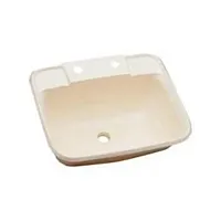 LASALLE BRIS 16186PWA 14.75 X 12.25 White Abs Lav