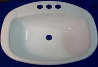 LASALLE BRIS 16270PPA 17X20Parchment Poly Oval Lav