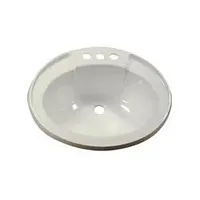 LASALLE BRIS 16305PPA 17X20 Prchmt Poly Ovl Lav W/Overflo