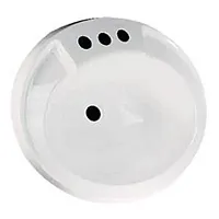 LASALLE BRIS 16305PWA 17X20White Poly Oval Lav W/Overflo