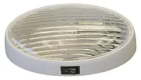 LASALLE BRIS GSAM4032 Oval Porch W/Switch/Amber & Clear L
