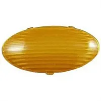 LASALLE BRIS GSAM4047 Amber Oval Porch Lens Only