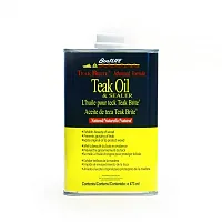 LIFE INDUST. 1084 Teak Oil 16 Fl.Oz. Natural