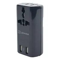 Ac150Usbk Ultra-Compact All-In-One Travel Adapter With Usb Port (Black)