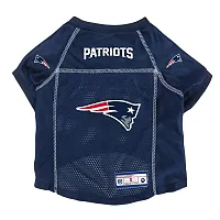 Little Earth Productions New England Patriots Pet Mesh Jersey - Large