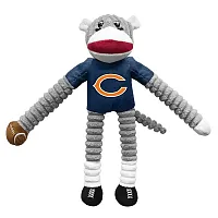 Little Earth Productions Chicago Bears Sock Monkey Pet Toy