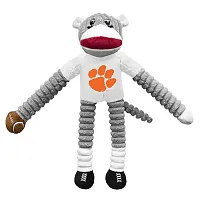 Little Earth Productions Clemson Tigers Sock Monkey Pet Toy