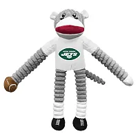 Little Earth Productions New York Jets Sock Monkey Pet Toy