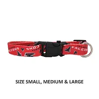 Little Earth Productions Atlanta Falcons Pet Nylon Collar - Medium