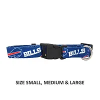 Little Earth Productions Buffalo Bills Pet Nylon Collar - XS
