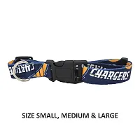 Little Earth Productions Los Angeles Chargers Pet Nylon Collar - Medium