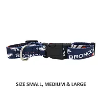 Little Earth Productions Denver Broncos Pet Nylon Collar - Medium