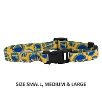 Little Earth Productions Golden State Warriors Pet Nylon Collar - Medium