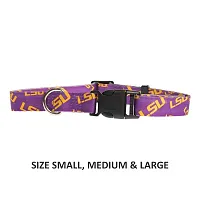 Little Earth Productions LSU Tigers Pet Nylon Collar - Large