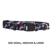 Little Earth Productions New England Patriots Pet Nylon Collar - Medium