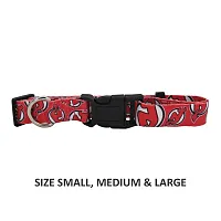 Little Earth Productions New Jersey Devils Pet Nylon Collar - Medium
