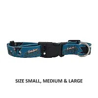 Little Earth Productions San Jose Sharks Pet Nylon Collar - Medium