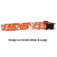 Little Earth Productions Texas Longhorns Pet Nylon Collar - Medium