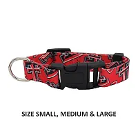 Little Earth Productions Texas Tech Red Raiders Pet Nylon Collar - Medium