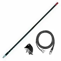 Firestik 3&#039; (92Cm) Single Side Mount Lightweight &quot;Ngp&quot; Kit (Blac