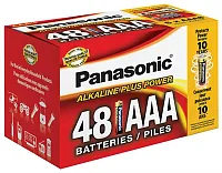 Panasonic Alkaline Size &quot;Aaa&quot; Plus Power (48-Pack) Blister Box