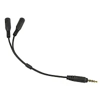 ListenTALK LA-436 Microphone Input / Headphone Output Cable TS to TRSS Micropho