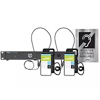 Listen Tech 2 Channel Wi-Fi System with 2 Receivers LWS-10-A1