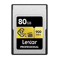 Lexar Lcagold080G-Rneng Professional Cfexpress Type A Card Gold Series (80 Gb) (
